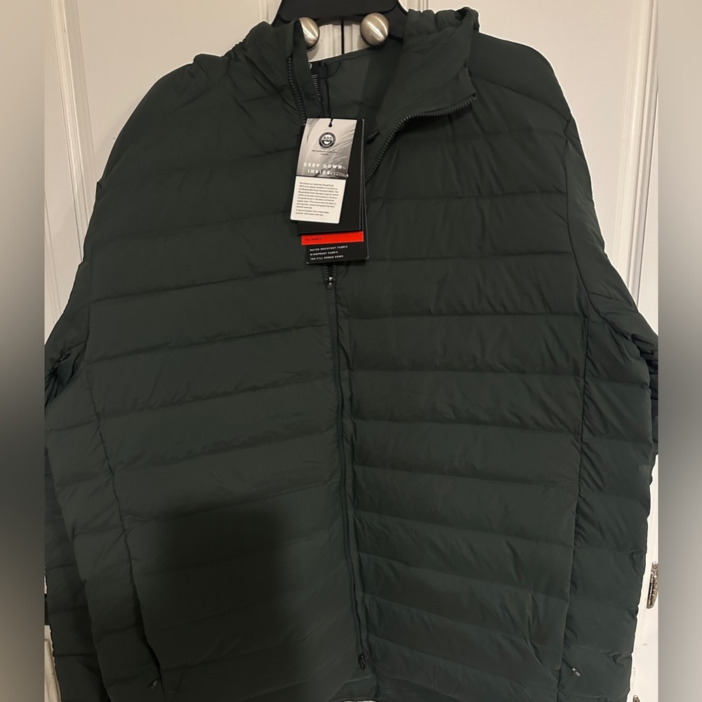 NWT - Lululemon Men’s Navigation Down Olive Green Puffer Jacket Sz XXL